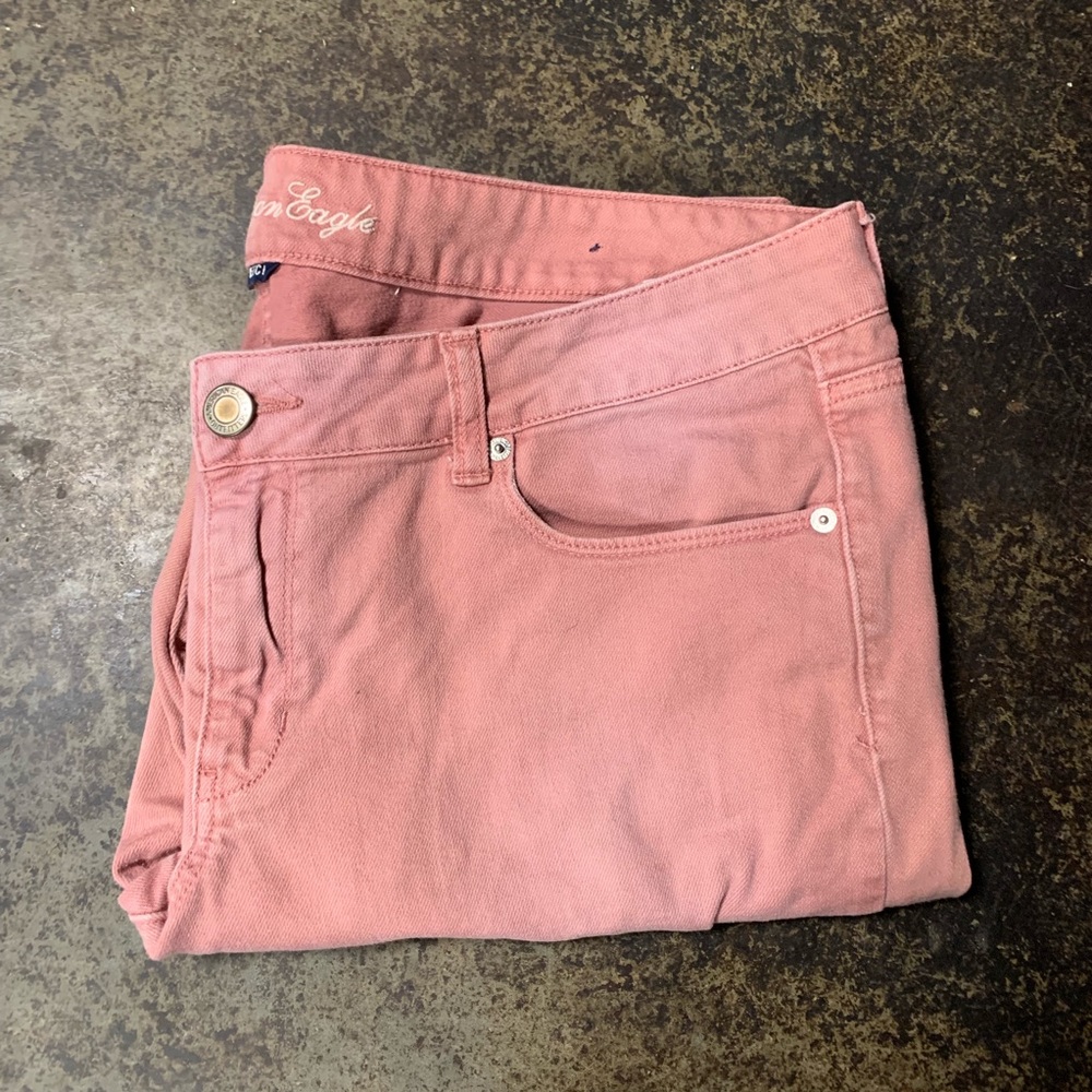 American Eagle 18 Long Skinny stretch jeans
